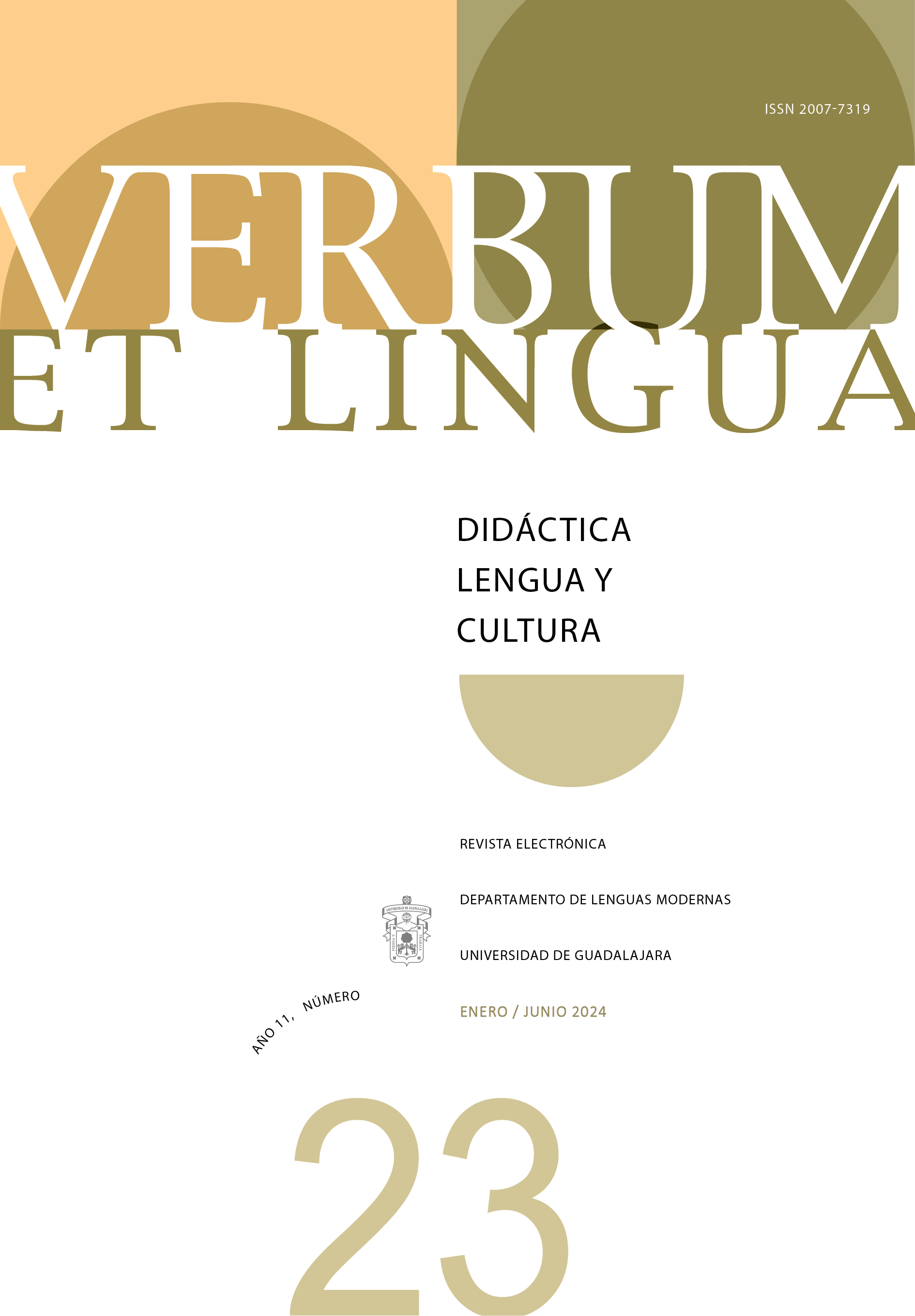 					Visualizza N. 23 (2024): Verbum et Lingua, año 12, enero-junio
				