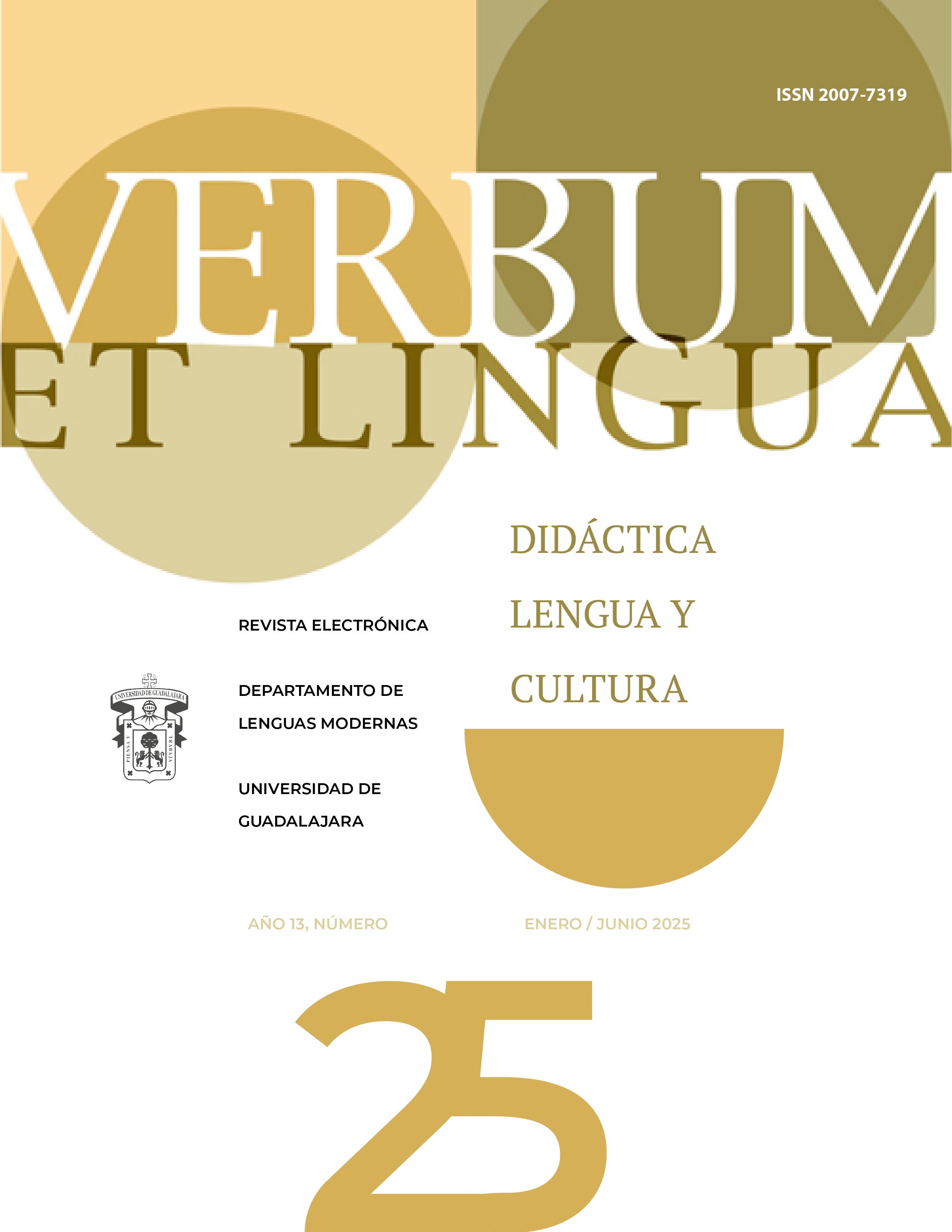 					Ver Núm. 25 (12): Verbum et Lingua, año 12, enero-junio 2025
				