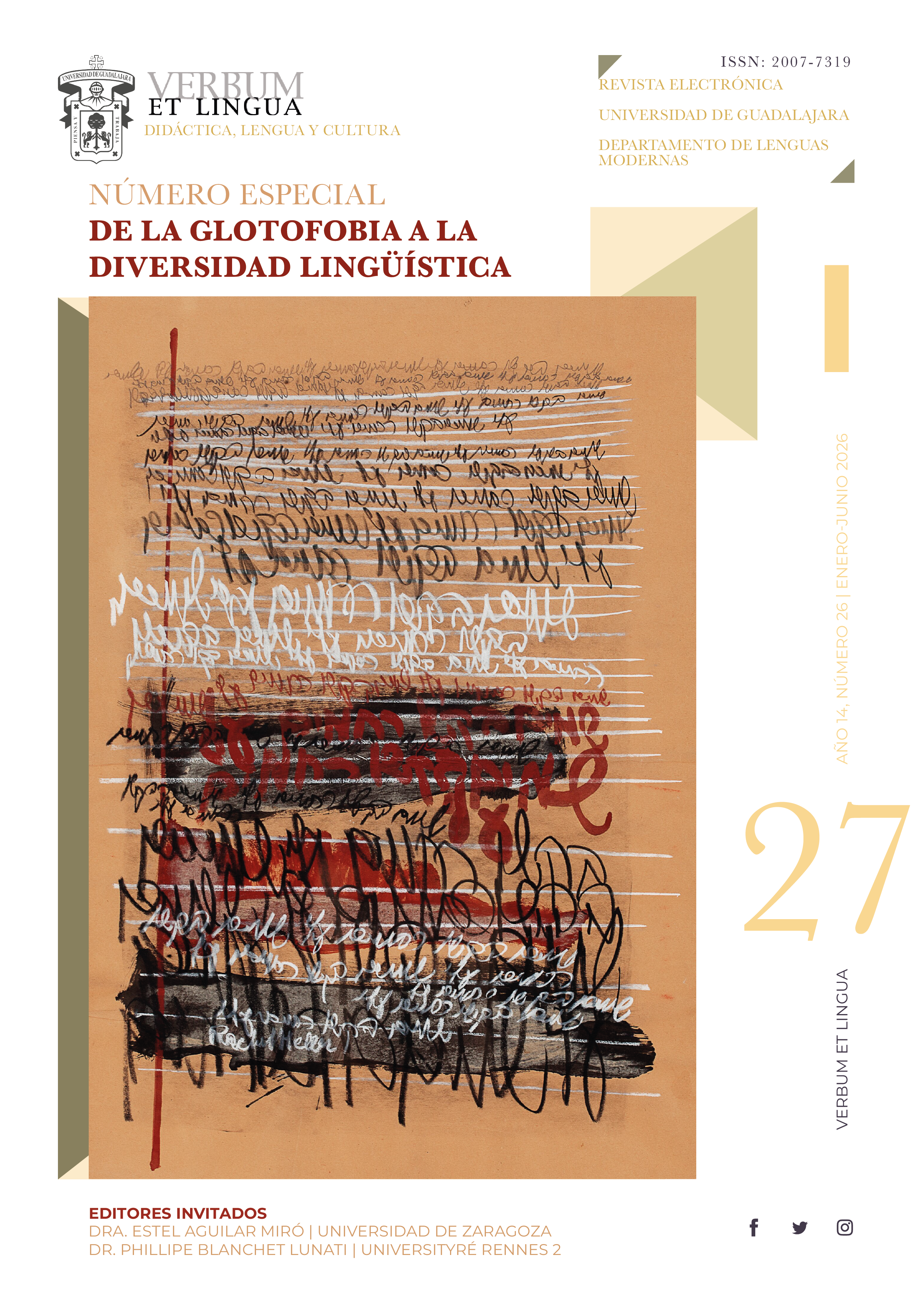 					Ver Núm. 27 (2026): Verbum et Lingua, año 13, enero-junio 2026
				